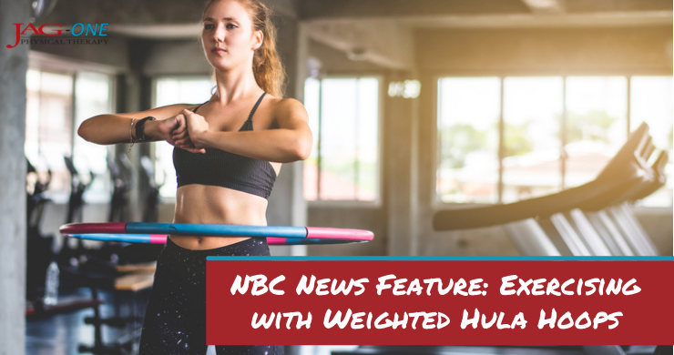 NBC News Feature: The Health Benefits of Exercising with Weighted Hula Hoops