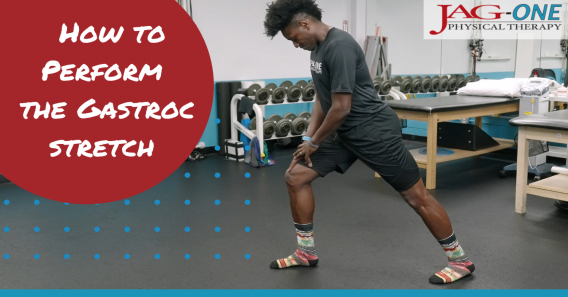 How to Perform the Gastroc stretch
