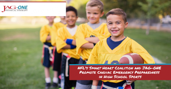 JAG-ONE PT Stepping Up to Support the NFL’s Smart Heart Sports Coalition