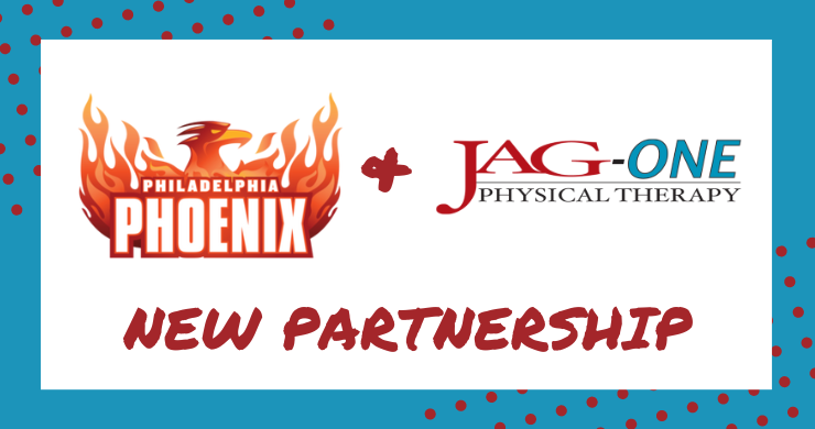 JAG-ONE Physical Therapy Announces Partnership with the Philadelphia Phoenix